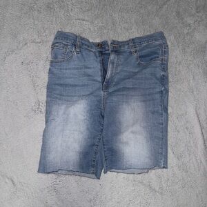 Fashion Nova Women's Blue Denim Shorts